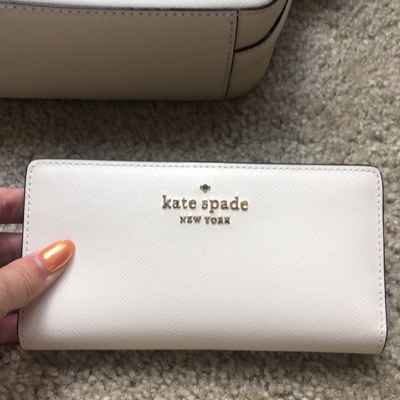 Kate Spade | White Bag & Wallet Bundle - Picture 5 of 7